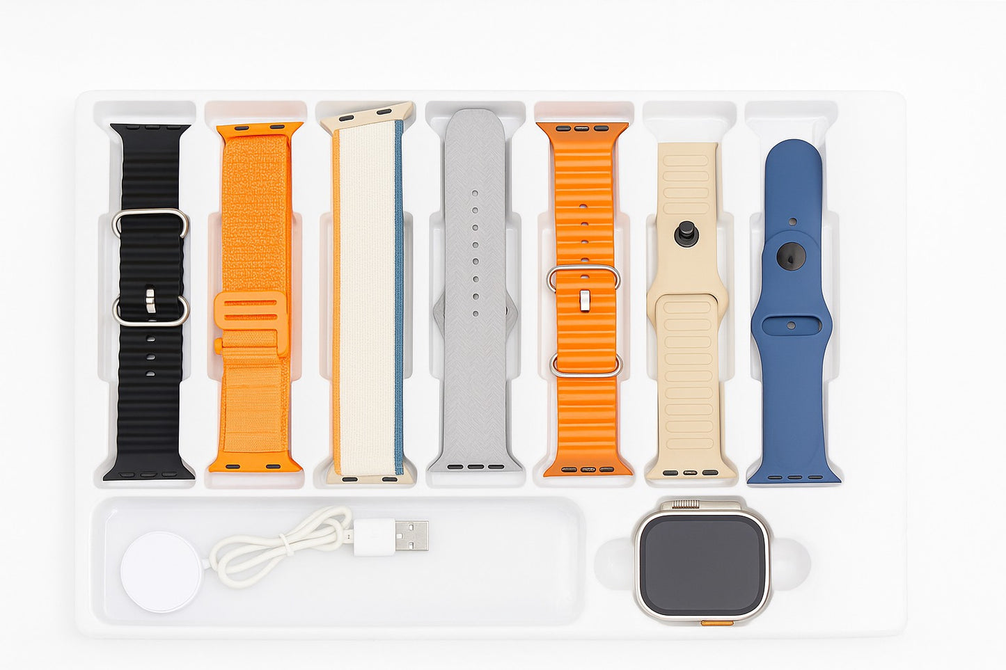 Smartwatch S10 Ultra 2.2 Bt Llamadas Ip68 + 7 Correas