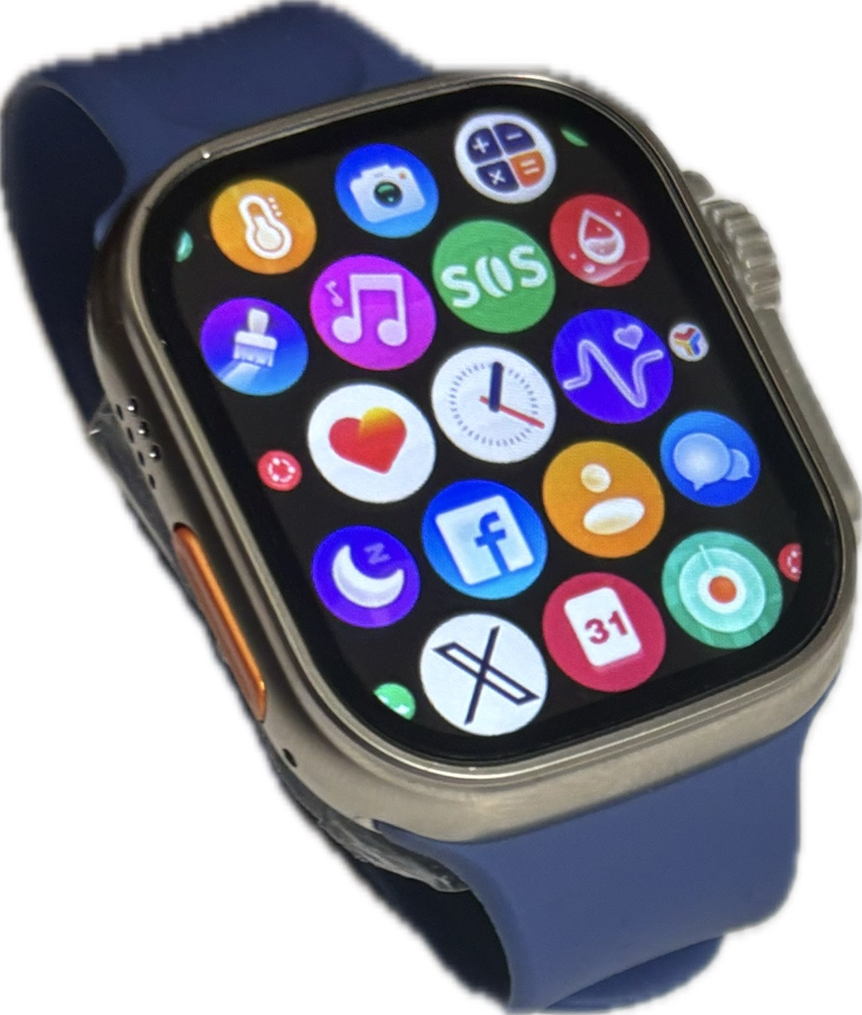 Smartwatch S10 Ultra 2.2 Bt Llamadas Ip68 + 7 Correas